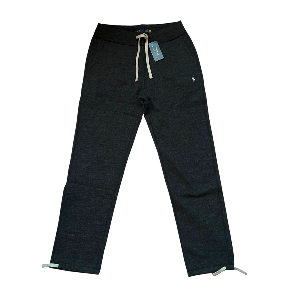 POLO RALPH LAUREN Men’s Fleece Lined Sweatsuit, Hoodie Sweatpants Set, Black - Picture 8 of 11